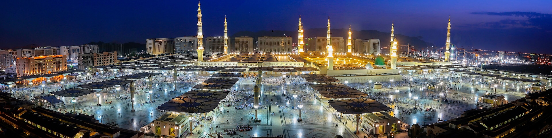 Medina, Al-Madinah Al-Munawwarah, Saudi Arabia - Al Masjid an Nabawi Medina Grand Mosque