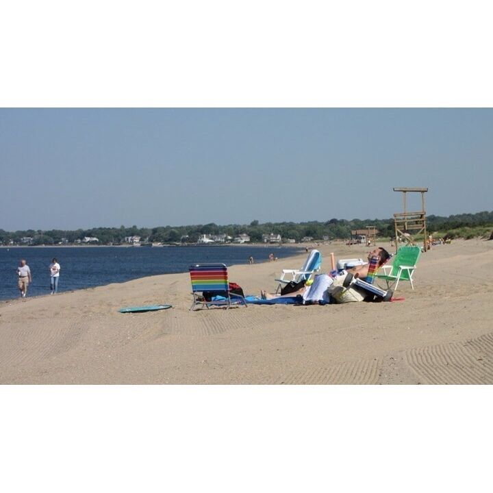 Hammonasset State Park. A nice beach in Connecticut. It doesnt get too busy, but its still good to get there early. 