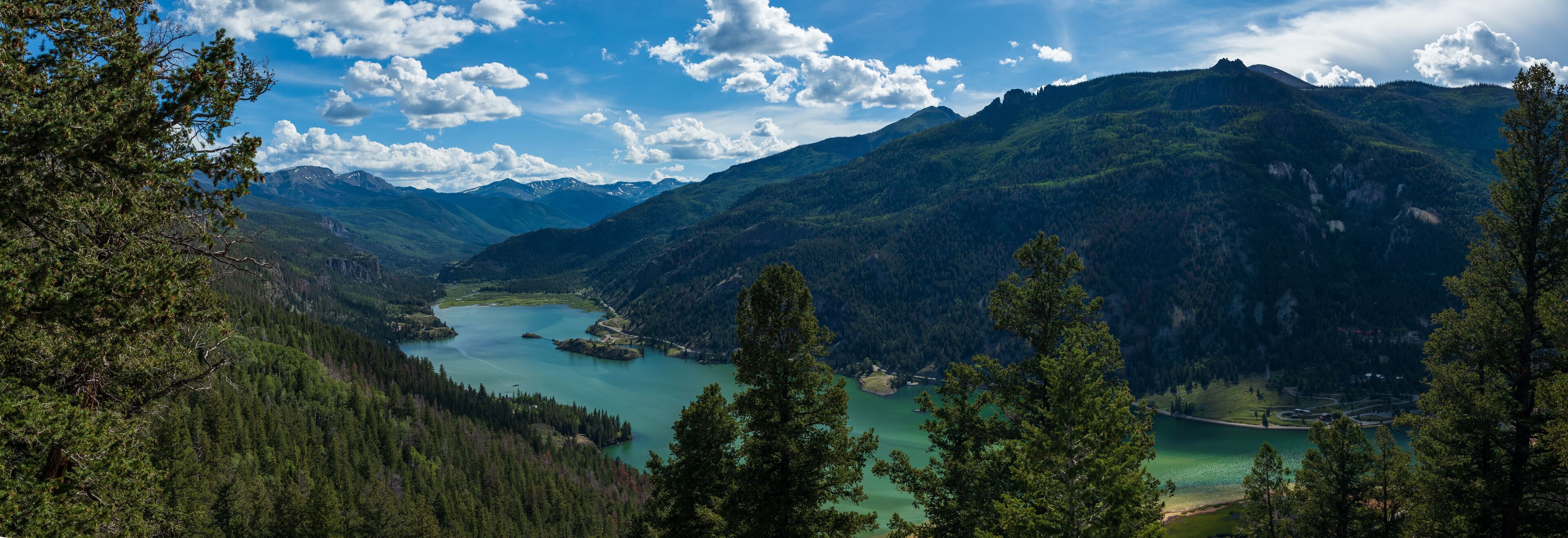View of Lake San Cristobal, Lake City, Colorado