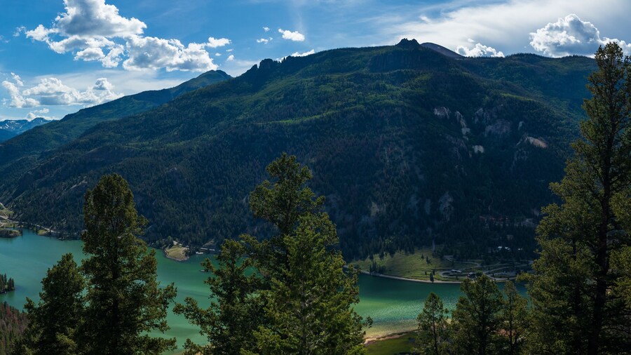 View of Lake San Cristobal, Lake City, Colorado