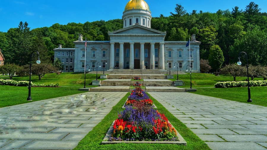 Capital building State of Vermont