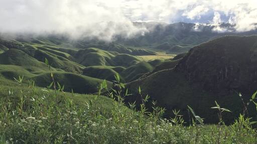 Amazing landscape in the north east of India
