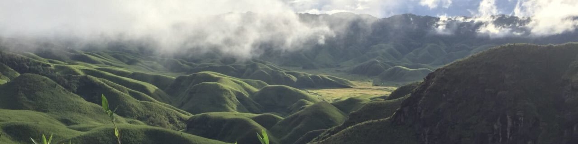 Amazing landscape in the north east of India