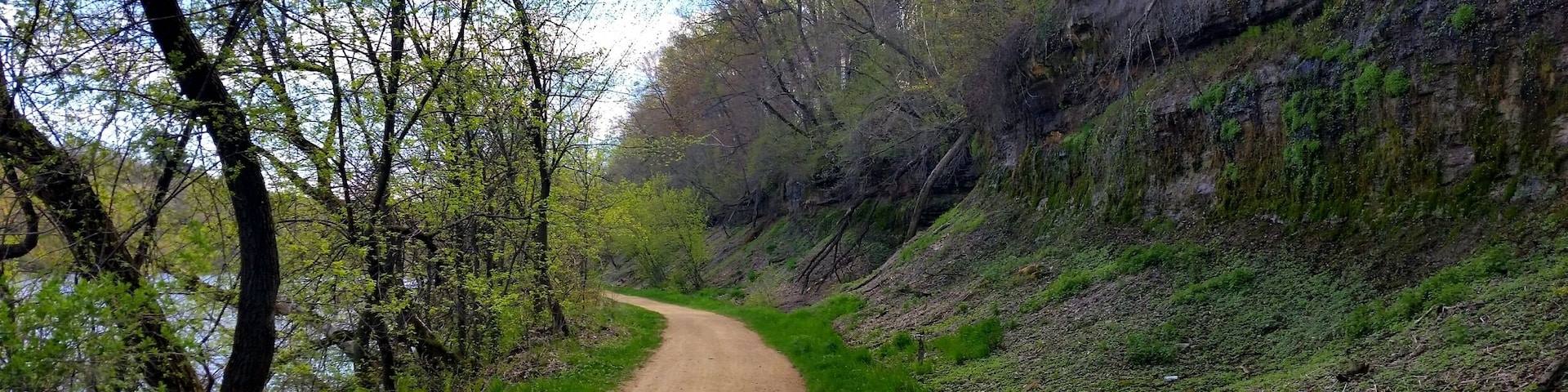 Enjoyed the spring day along the Red Ceder Trail.
