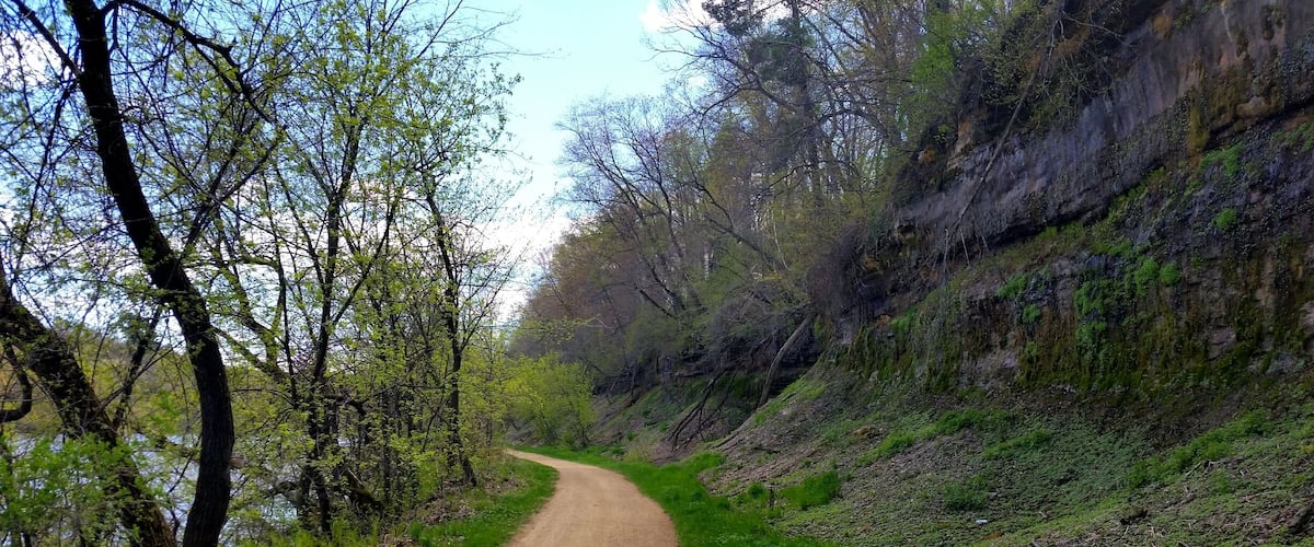 Enjoyed the spring day along the Red Ceder Trail.