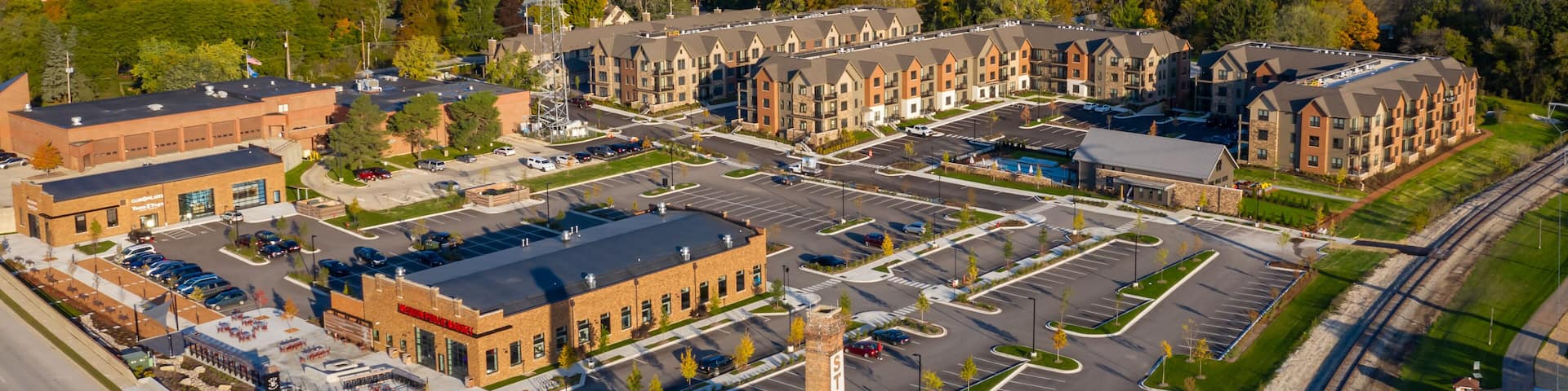 Spur 16 Mequon WI Aerial View