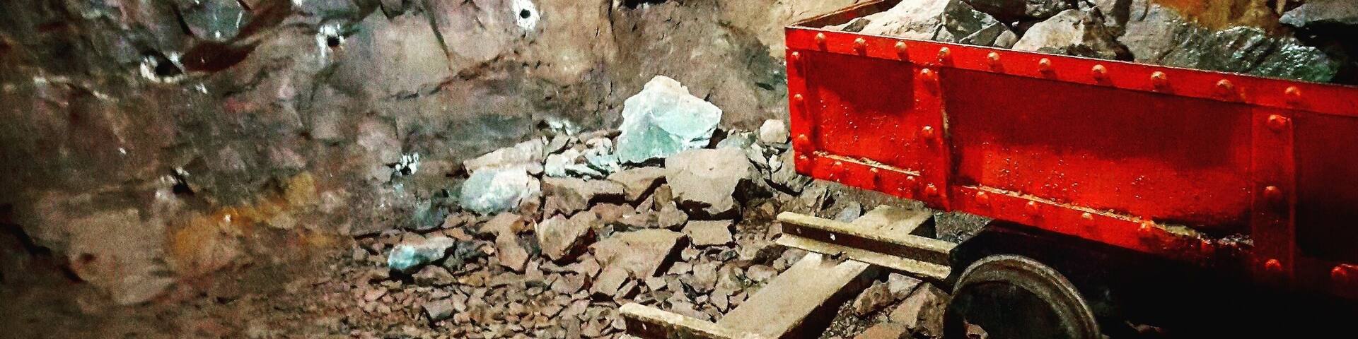 Deep in the mountainside...