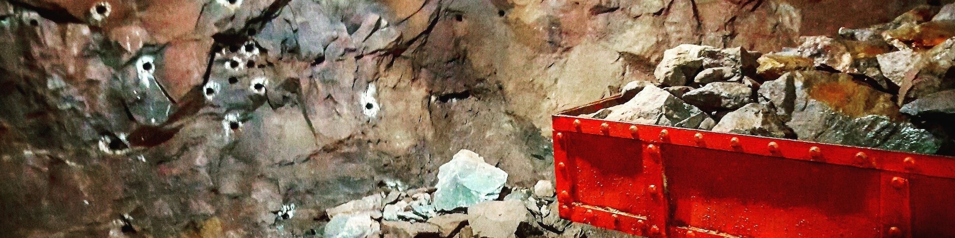 Deep in the mountainside...