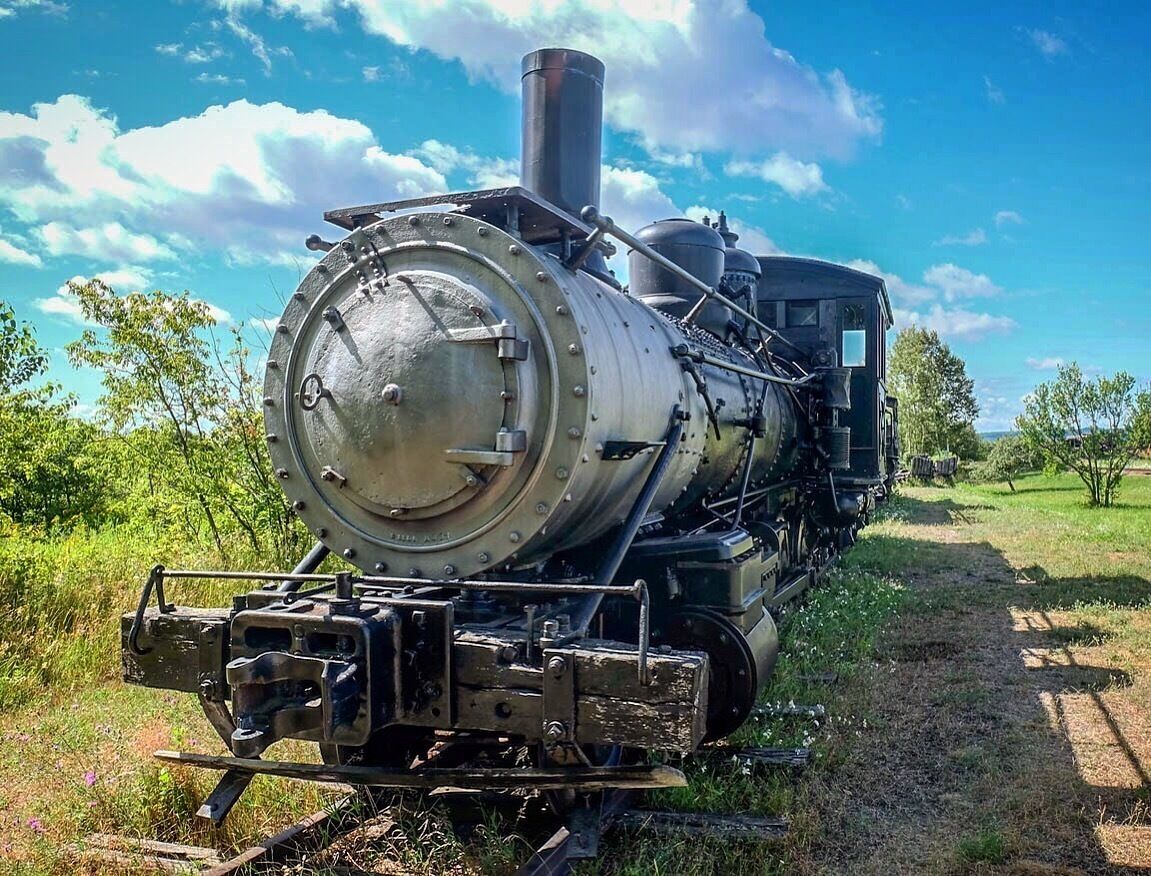 Just walking around before the Quincy mine tour