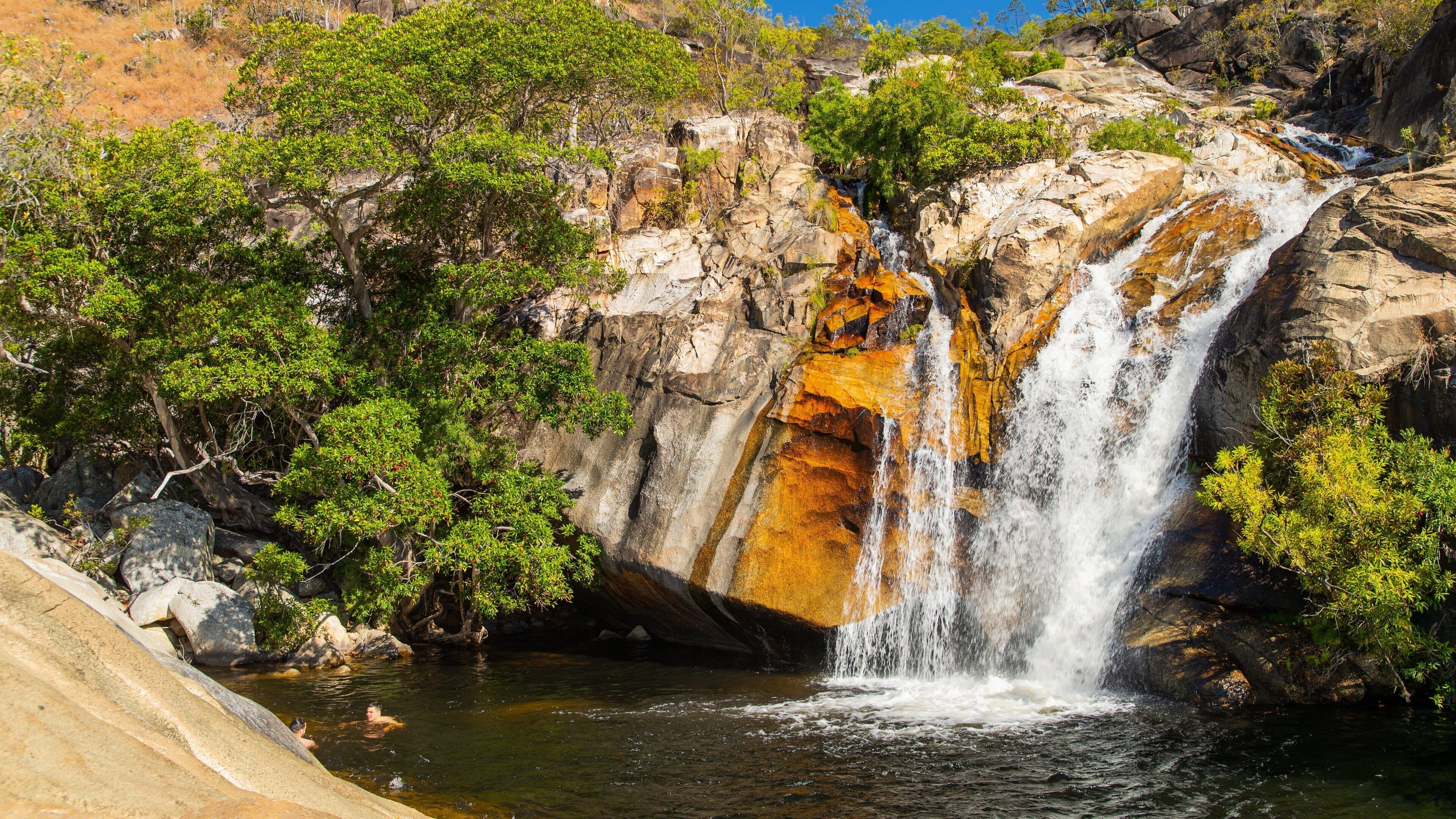 Mareeba which includes a lake or waterhole and a cascade
