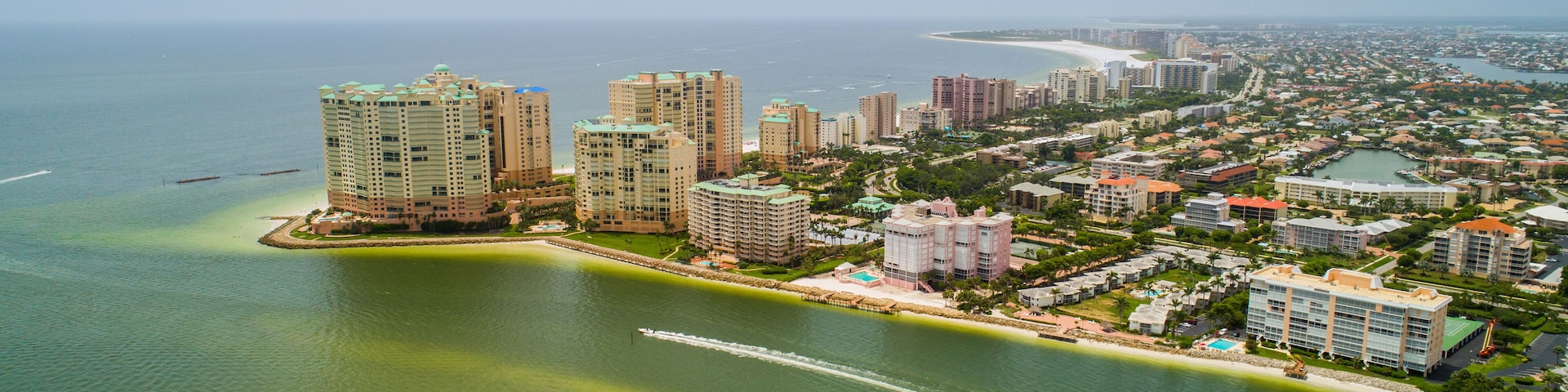 Aerial image of Marco Island FLorida