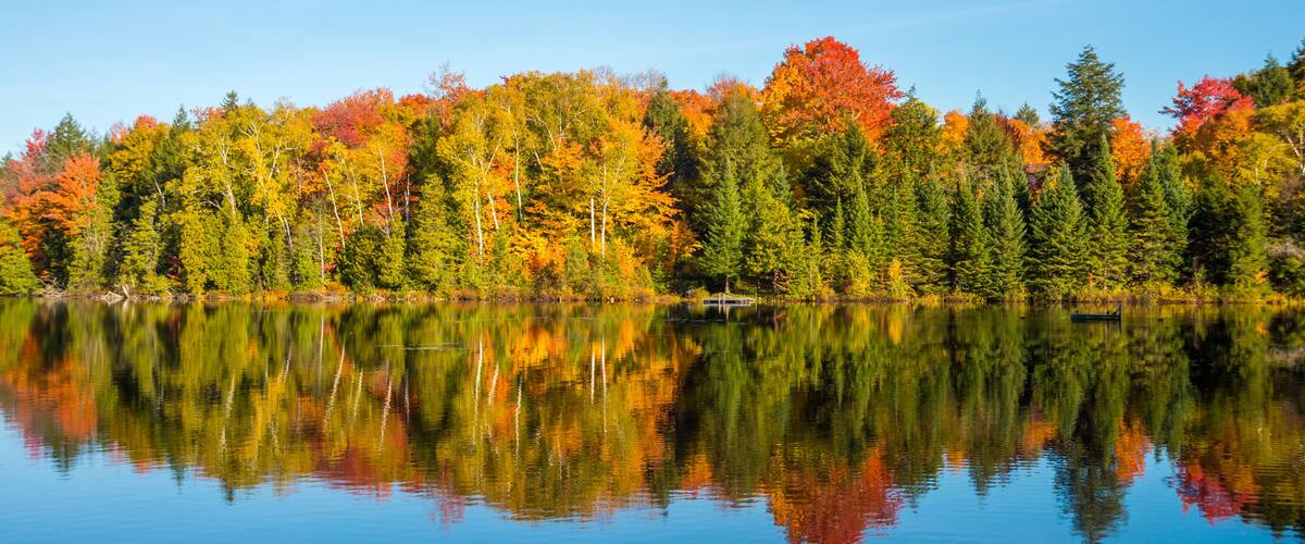 Autumn colors in Quebec, Canada