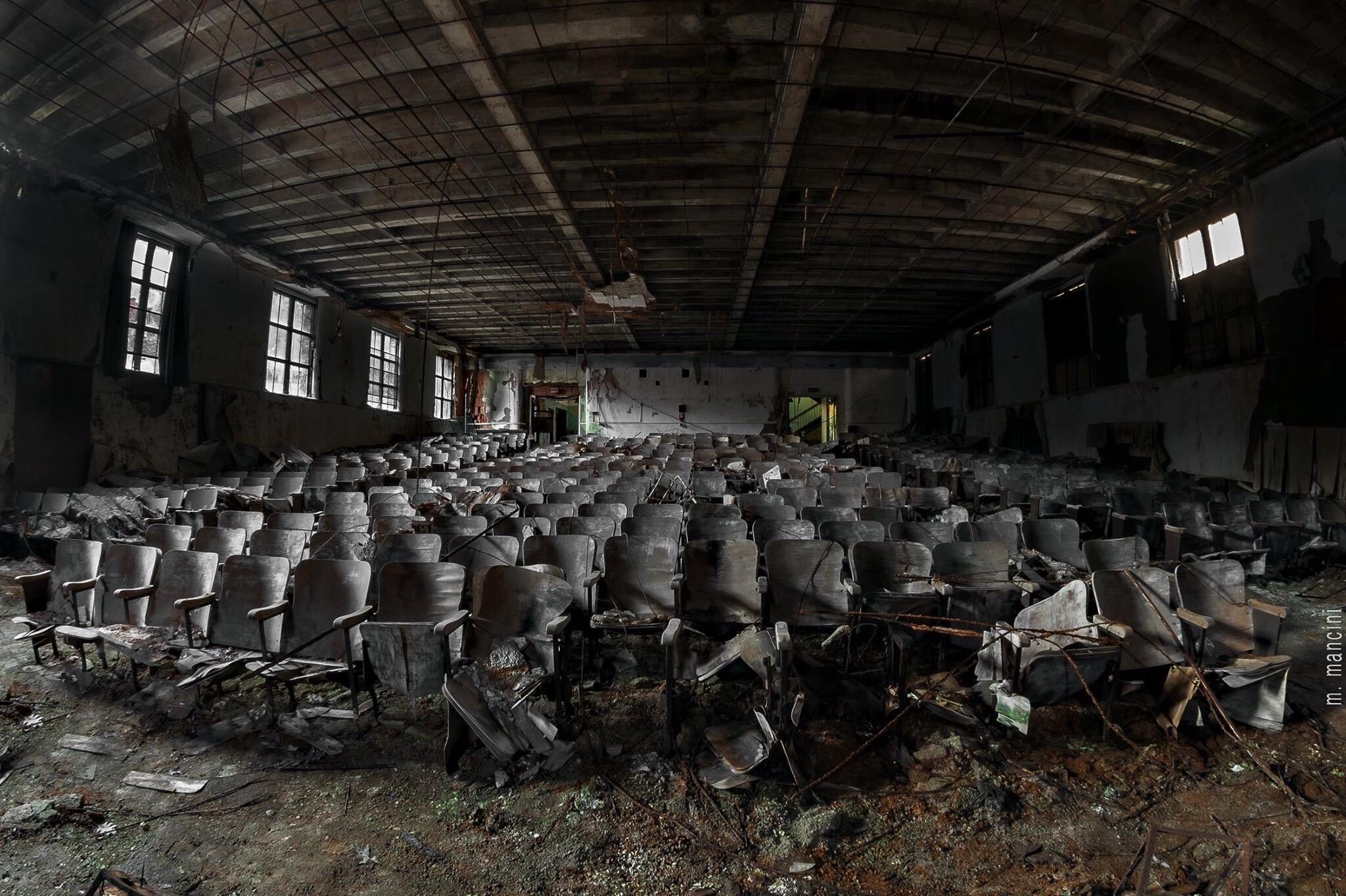 MarissaMancini.com ...scene from a now demolished abandoned hospital.