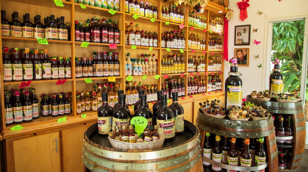 Marigot which includes shopping