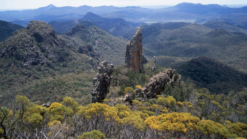The Breadknife, Warrumbungle National Park, N.S.W. Australia