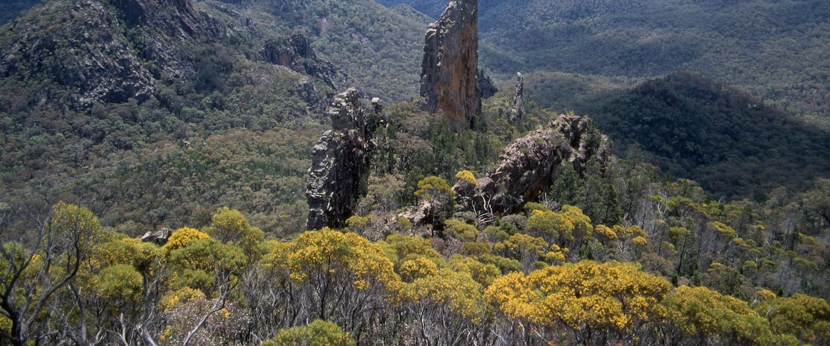 The Breadknife, Warrumbungle National Park, N.S.W. Australia
