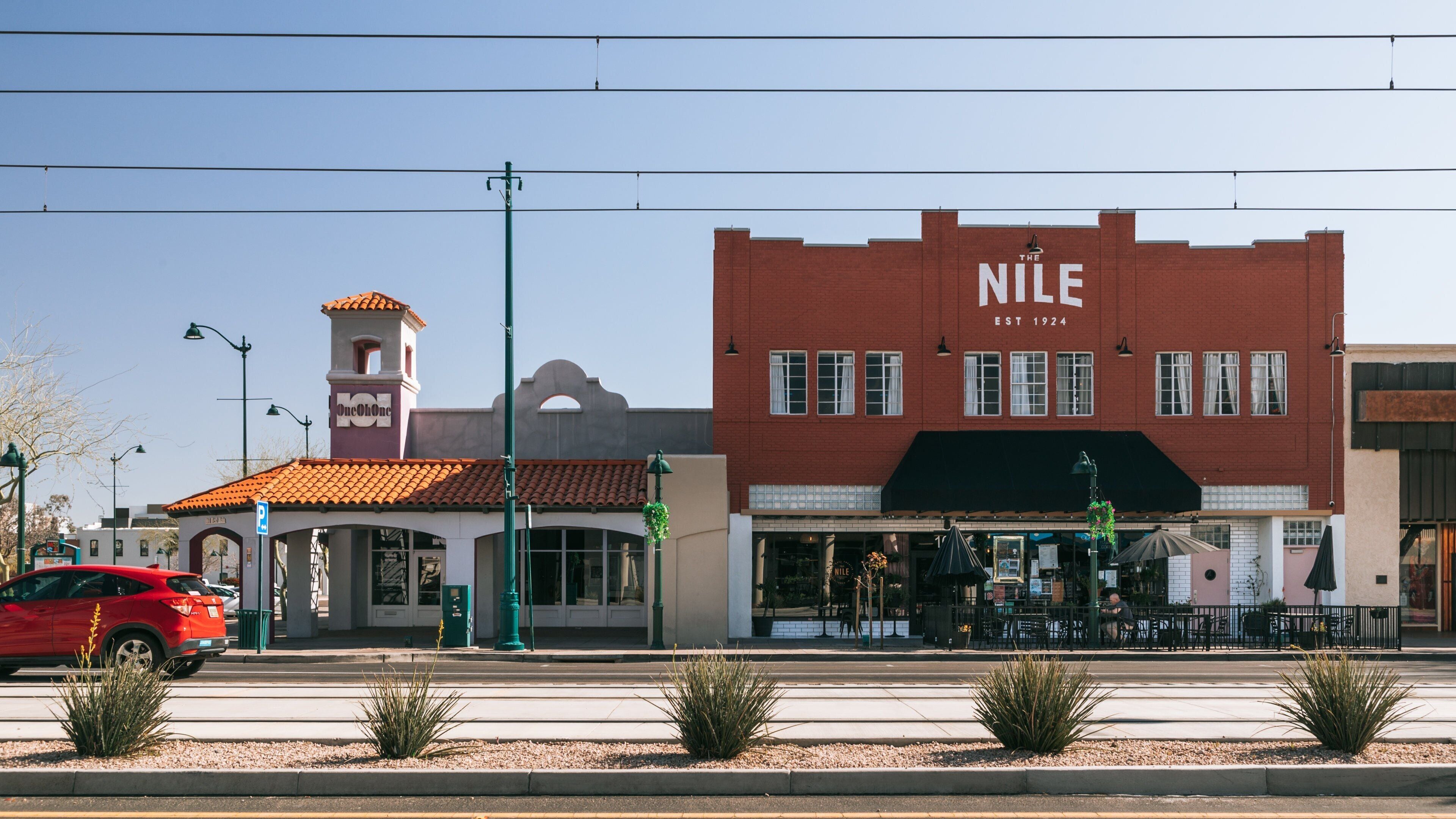 Mesa showing signage