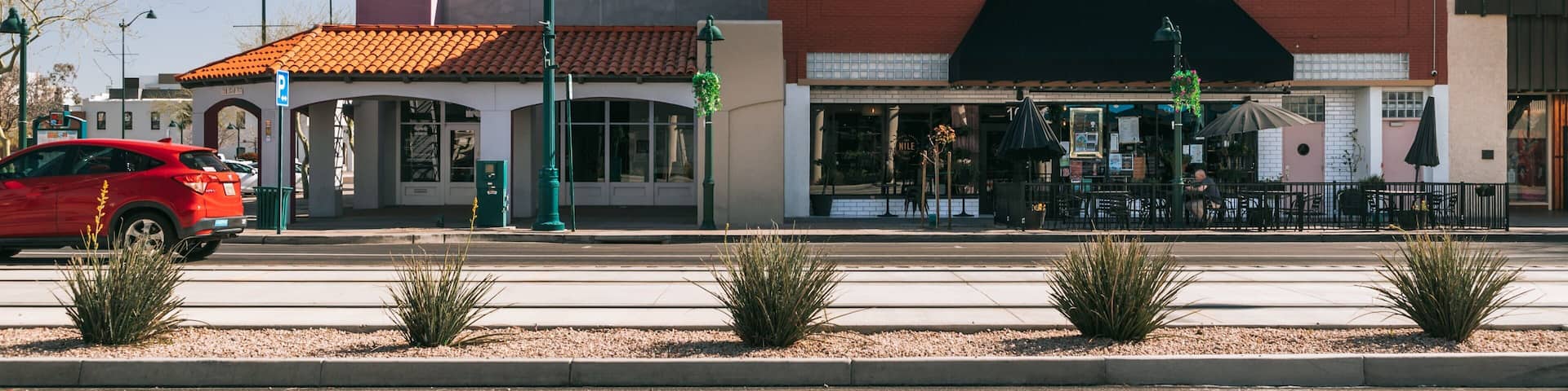 Mesa showing signage
