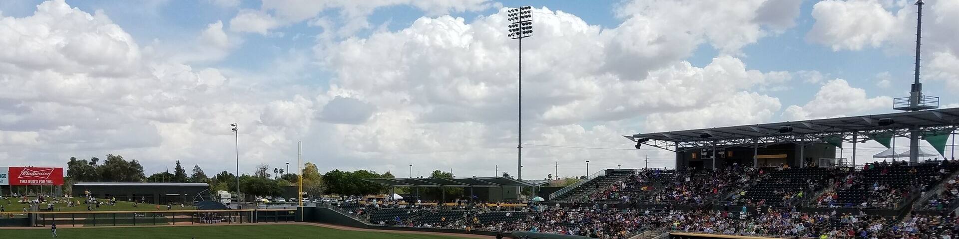Beautiful day for a spring training game