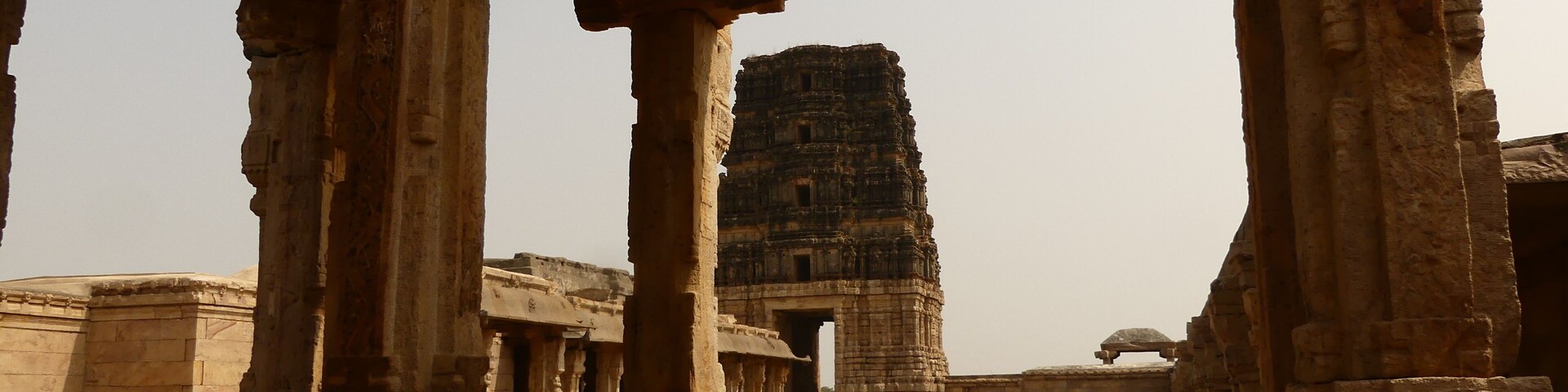 View of Madhavaraya Swamy Temple. Hindu temple in the Gandikota Fort, Kadapa district, India