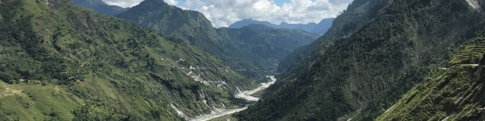 beautiful view of Ramganga valley in Ramari just above raton village. The roads are crazy from Moram to Shama village