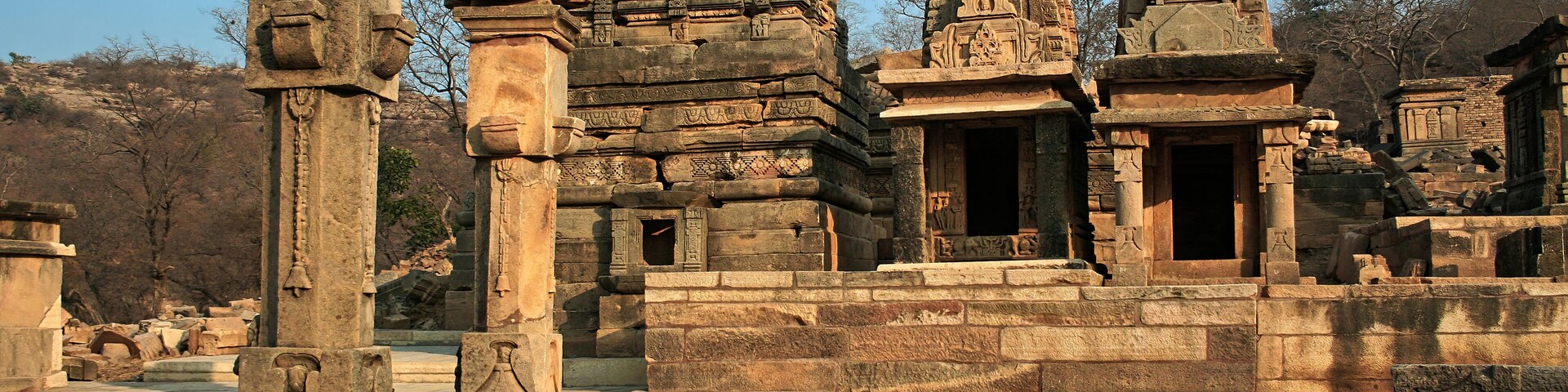 Bateshwar Hindu temples in north Madhya Pradesh, India.