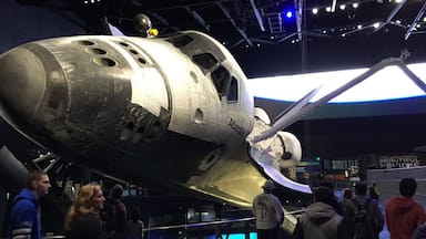 Retired Space Shuttle Atlantis in Kennedy Space Center