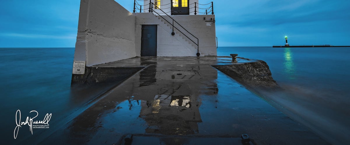 Just before the storm set in.