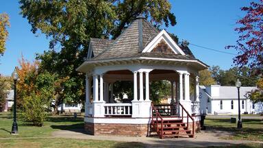 Södra Illinois som inkluderar en trädgård