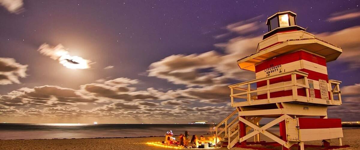 This pic was taken during the bue hour right after sunset. Moon had just risen, I had a strong wind from the east. I was facing south east, so the clouds in the pic apear to be moving towards the right. The darkened skies provided a 30 second shutter speed while using F11 on a Canon 60D on sticks.