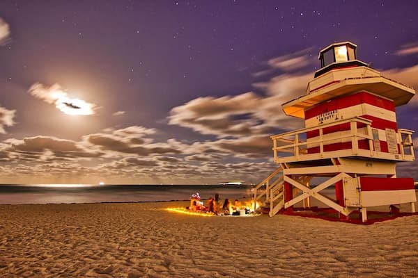 This pic was taken during the bue hour right after sunset. Moon had just risen, I had a strong wind from the east. I was facing south east, so the clouds in the pic apear to be moving towards the right. The darkened skies provided a 30 second shutter speed while using F11 on a Canon 60D on sticks.