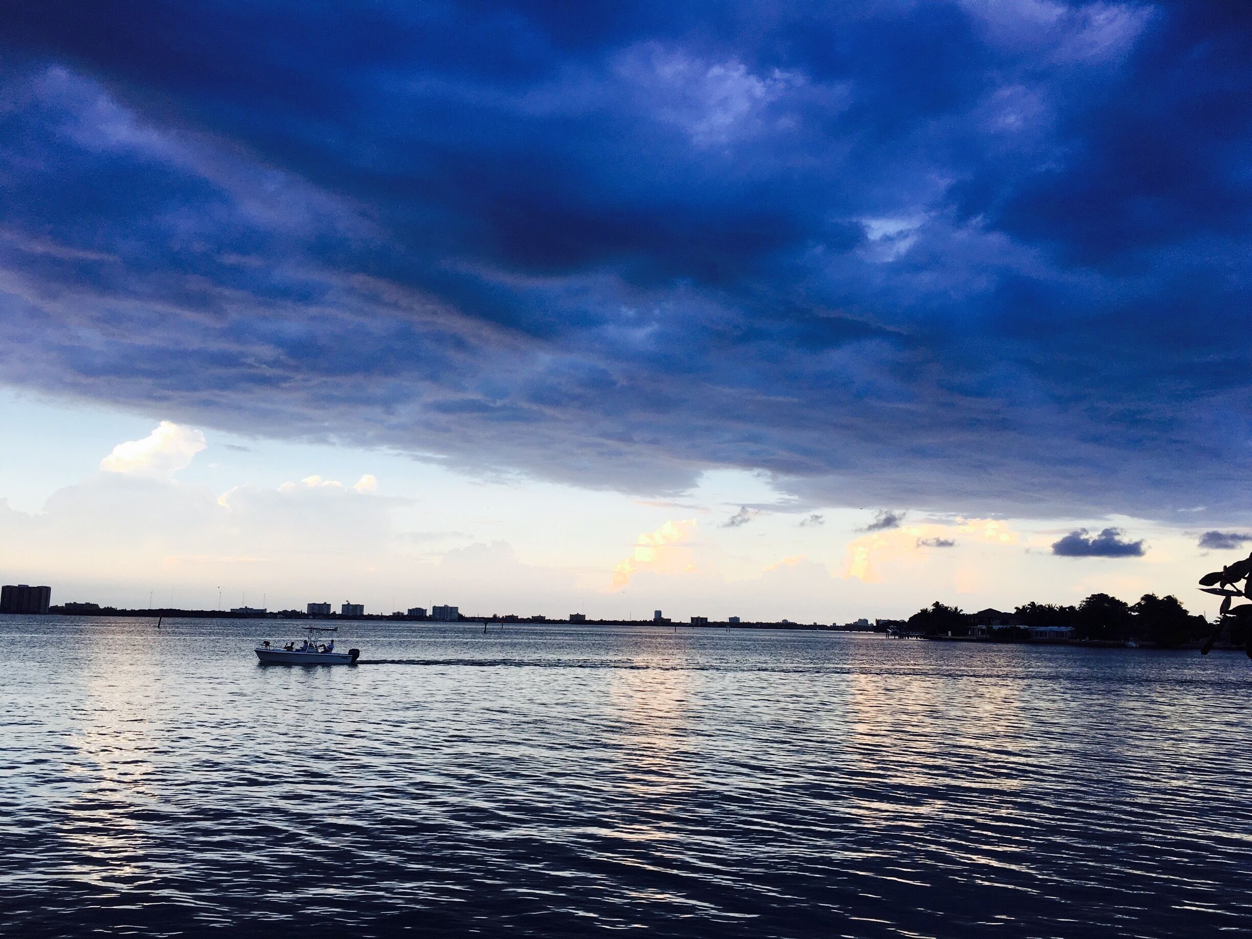 Friday afternoon 
Bike riding along the Eastern shore of Biscayne Bay home of Normandy shore Golf Course. 