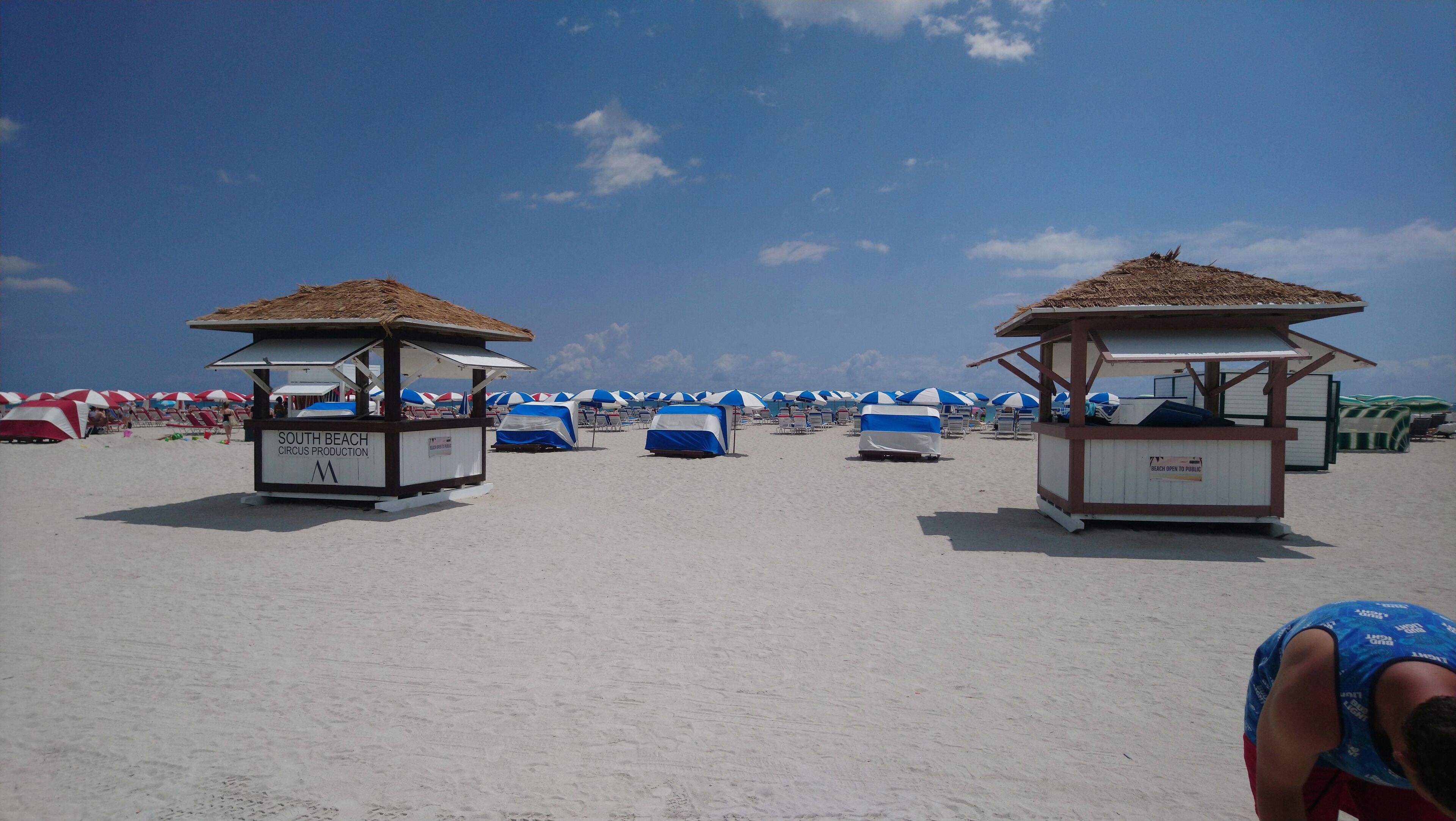 Private beach entrance from the hotel.