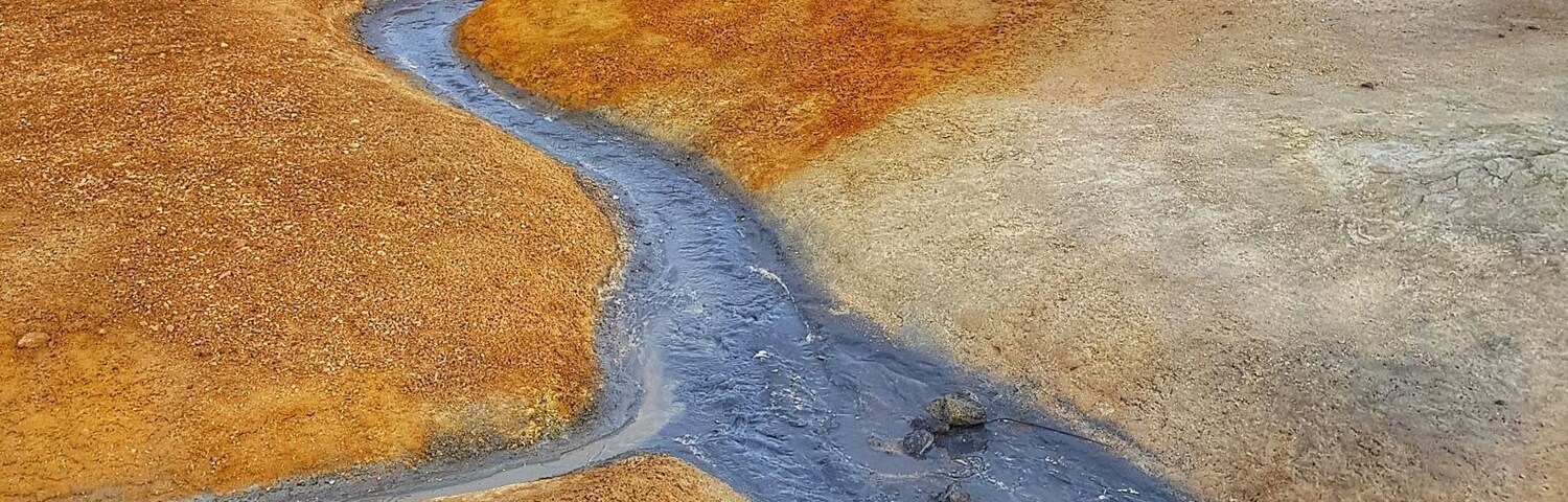 Iceland is a photographers paradise. A different landscape at every turn. Here are the colours created at Namafjall a geothermal area in North Iceland. #iceland #icelandtravel #icelandic #trover #travel #snow #landscape #nature #namafjall #mountains #greatoutdoors