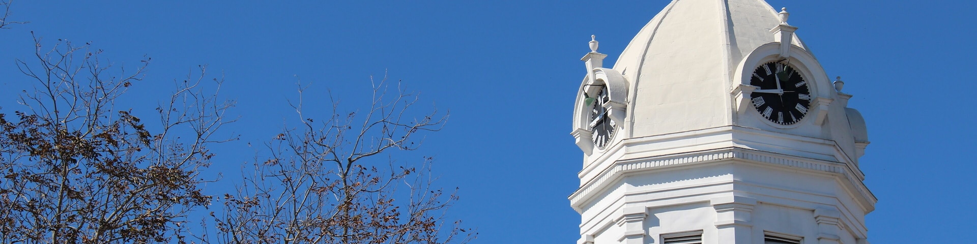 The county courthouse in Monroeville, Alabama