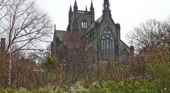 between two torrential hailstorms.