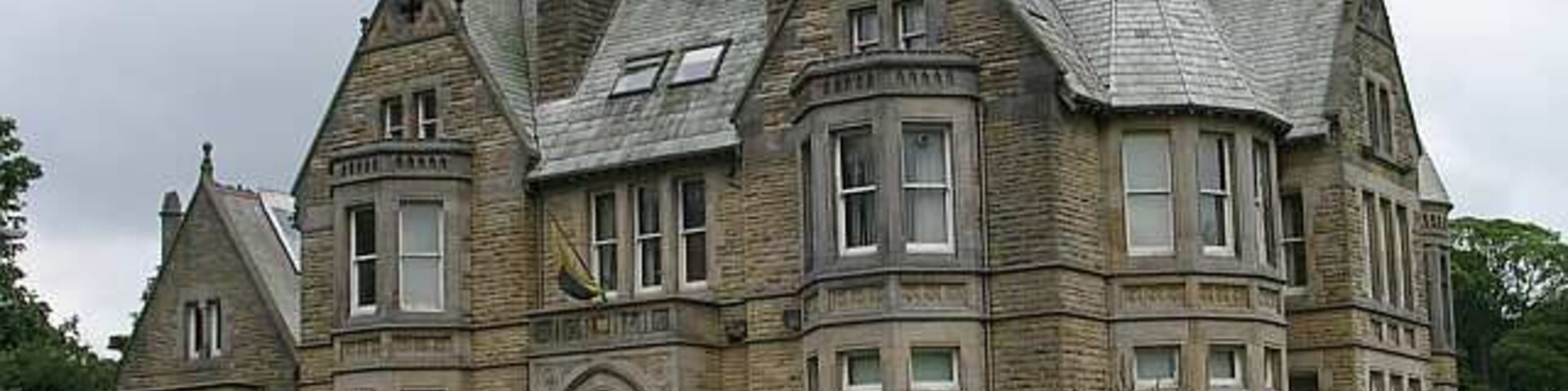 Spenfield House (architect: George Corson), Otley Road, Headingley, Leeds, West Yorkshire, England