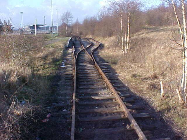 End of the Line This is the terminus of the Middleton Railway looking towards the South Leeds Sports Centre.