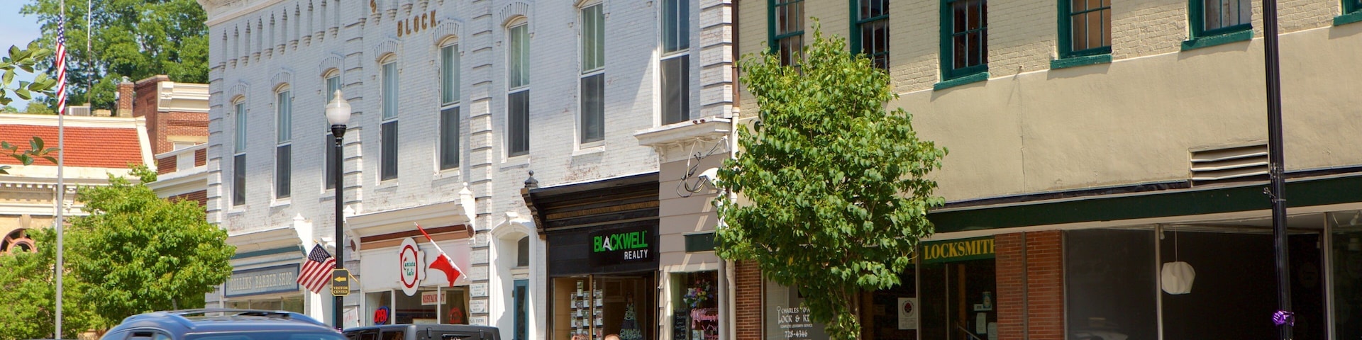 Charles Town which includes an administrative buidling and heritage elements