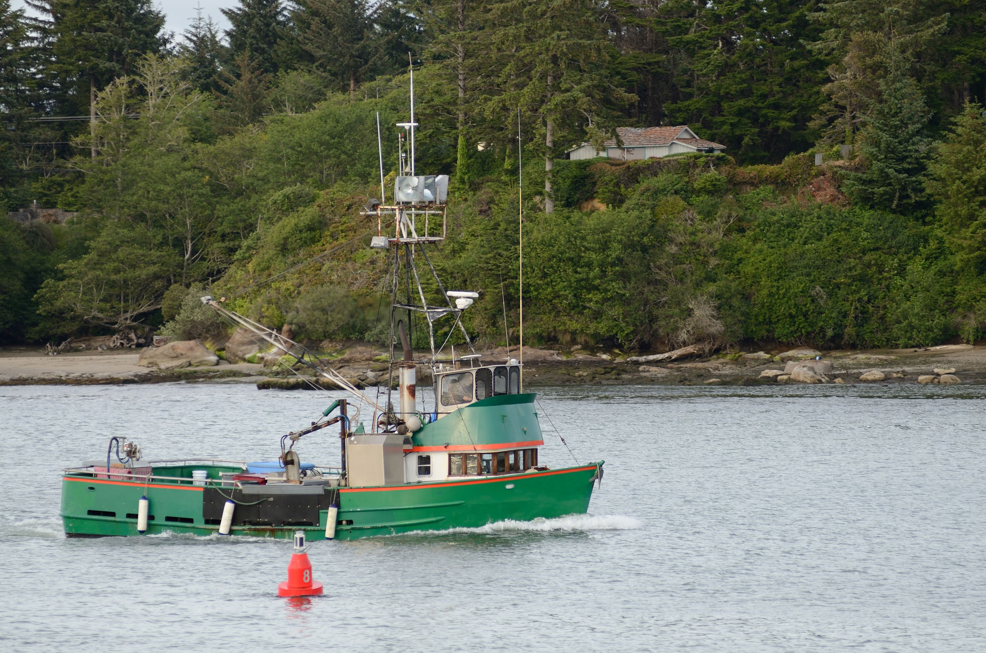 Commercial and private fishing boats sitting at dock in Charleston Oregon on the  Pacific Ocean near Coos Bay; Shutterstock ID 143741521