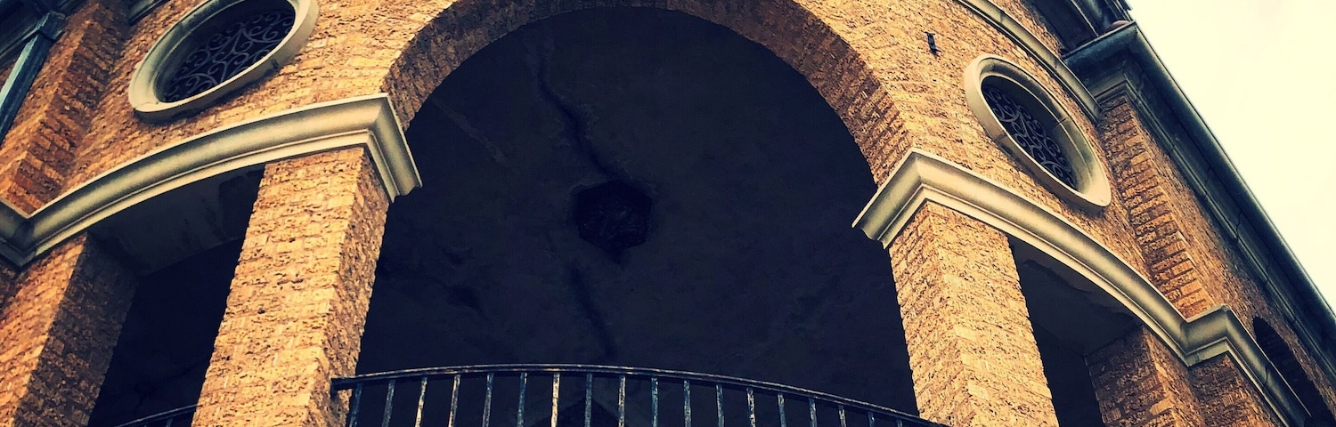 The hauntingly beautiful Baker Hotel in downtown Mineral Wells, Texas.