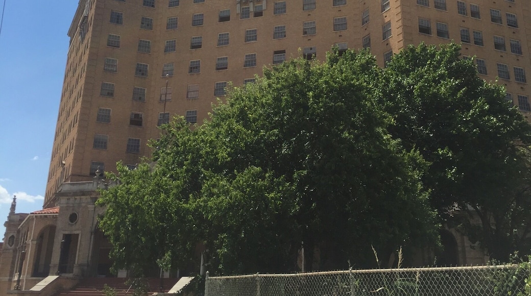 the historic Baker Hotel in Mineral Wells, Tx, "Crazy Town," where celebrities, presidents, and folks from all over the world came to be healed by the mineral water running beneath the city #abandonedplaces #bakerhotel #crazytown #Texas #ghostadventures