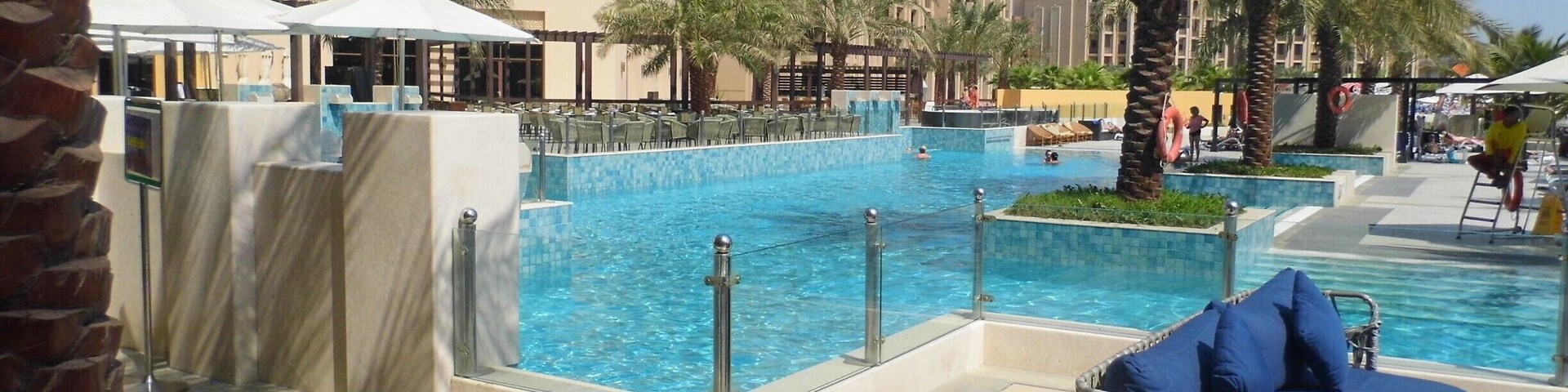 great view of one of the pools