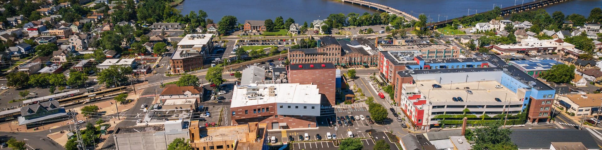 Aerial Drone of Red Bank New Jersey