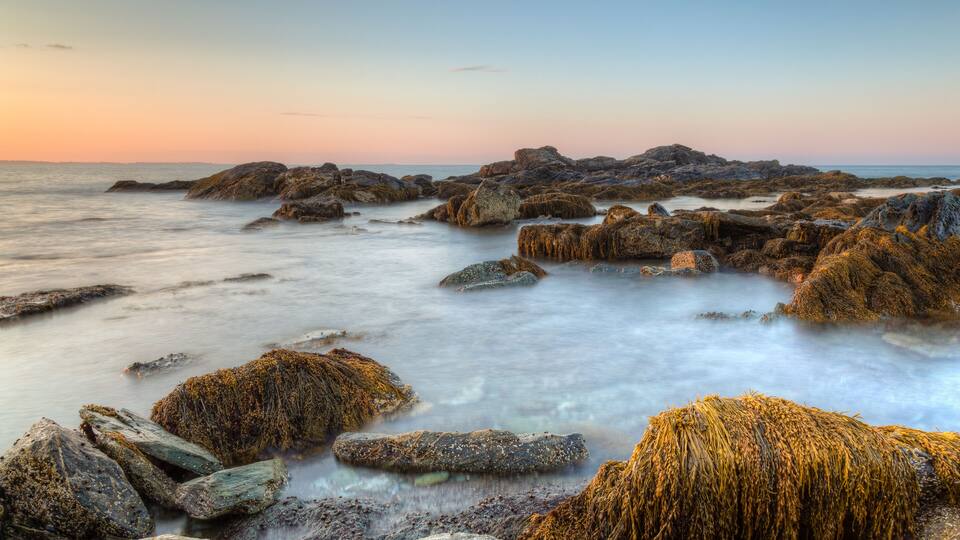 Rocky Seascape Sachuest Wildlife Refuge
