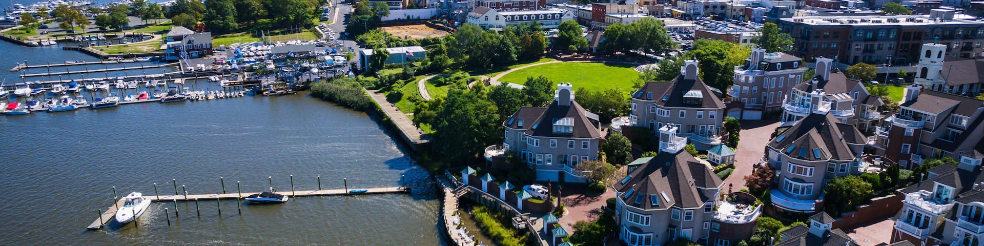 Aerial Drone of Red Bank New Jersey