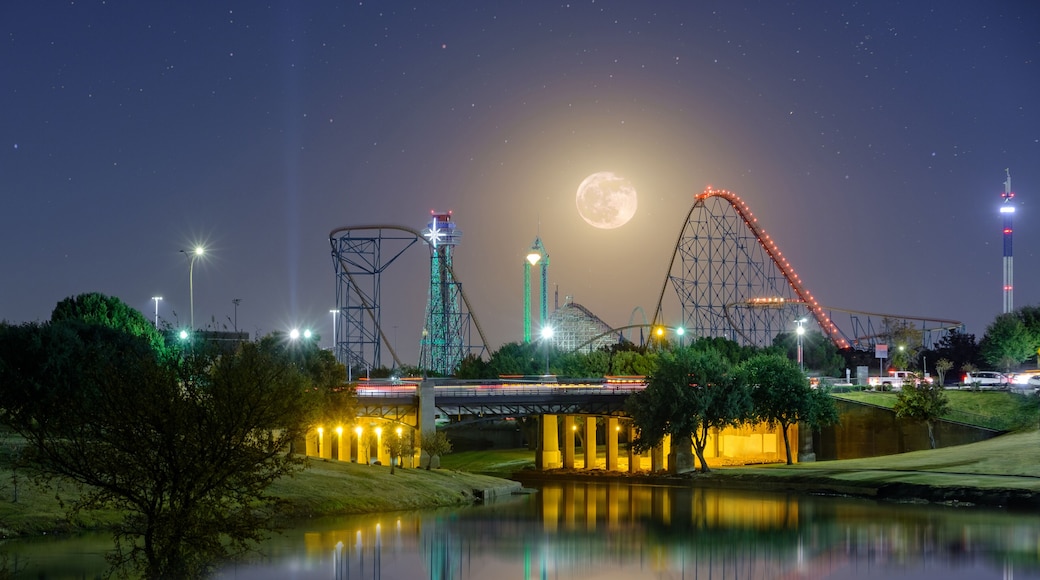 Texas Six Flags night light,2018