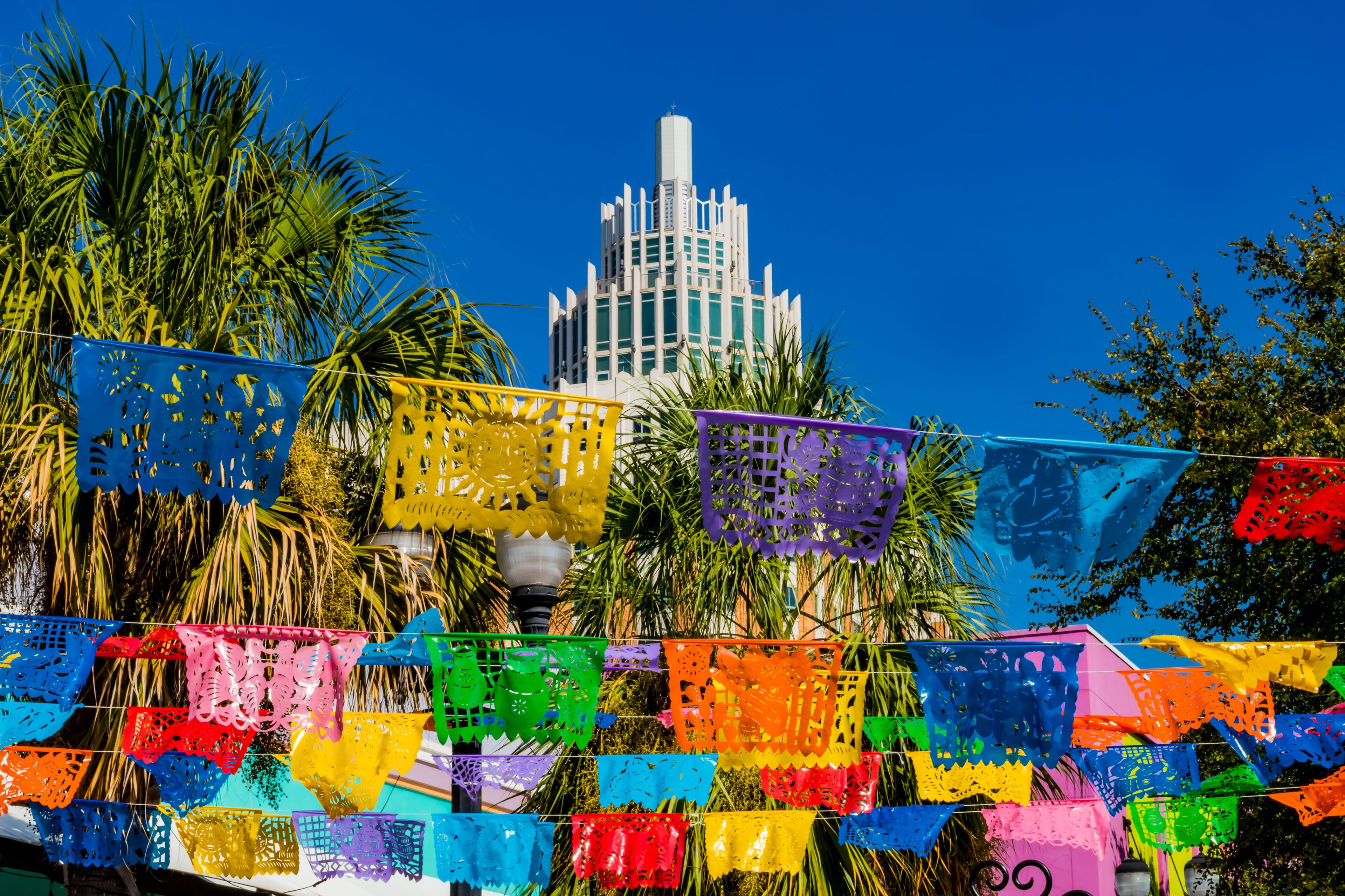 Mexican Market Square Symbol Paper Decorations San Antonio Texas