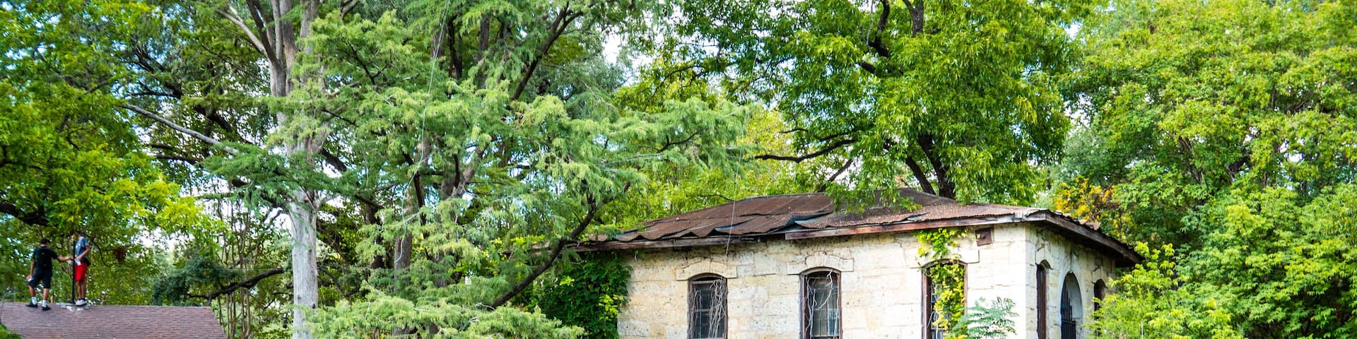Old Park on the river in San Antonio Texas