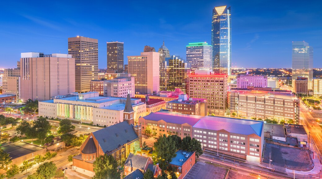 Oklahoma City, Oklahoma, USA downtown skyline
